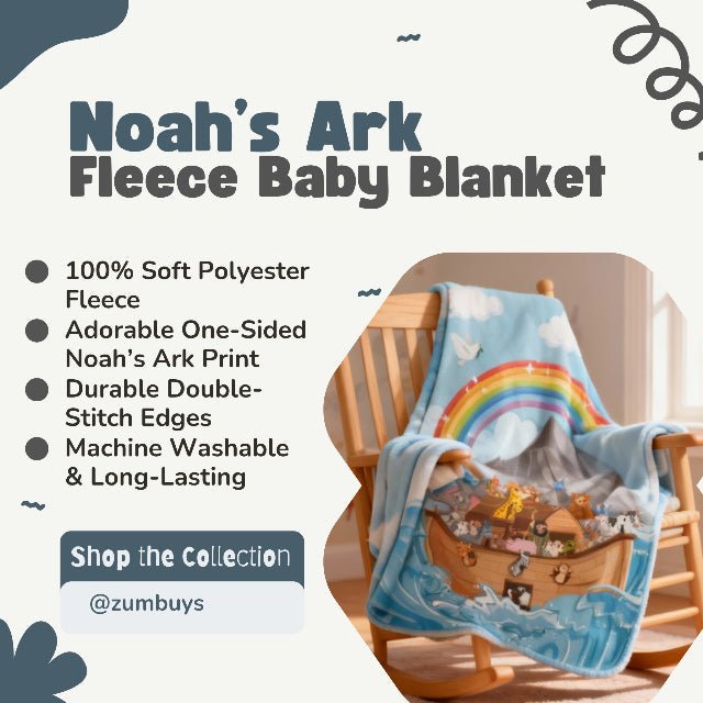 Arklife Soft Fleece Baby Blanket - ZumBuys