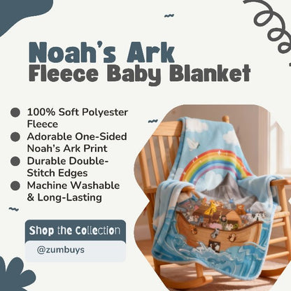 Arklife Soft Fleece Baby Blanket - ZumBuys