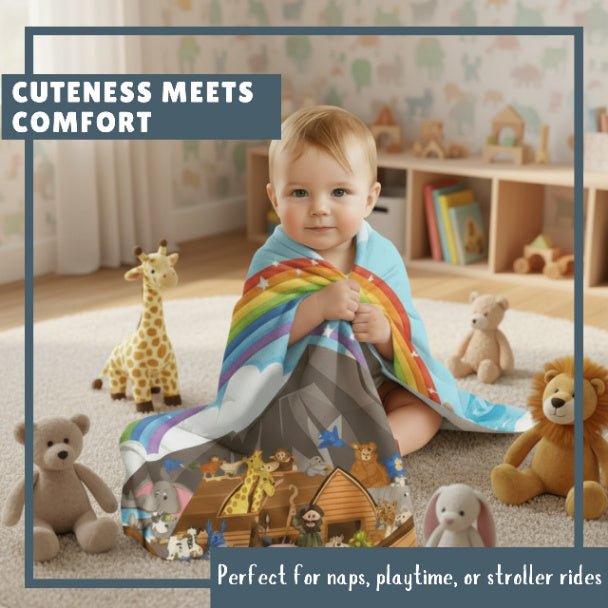 Arklife Soft Fleece Baby Blanket - ZumBuys