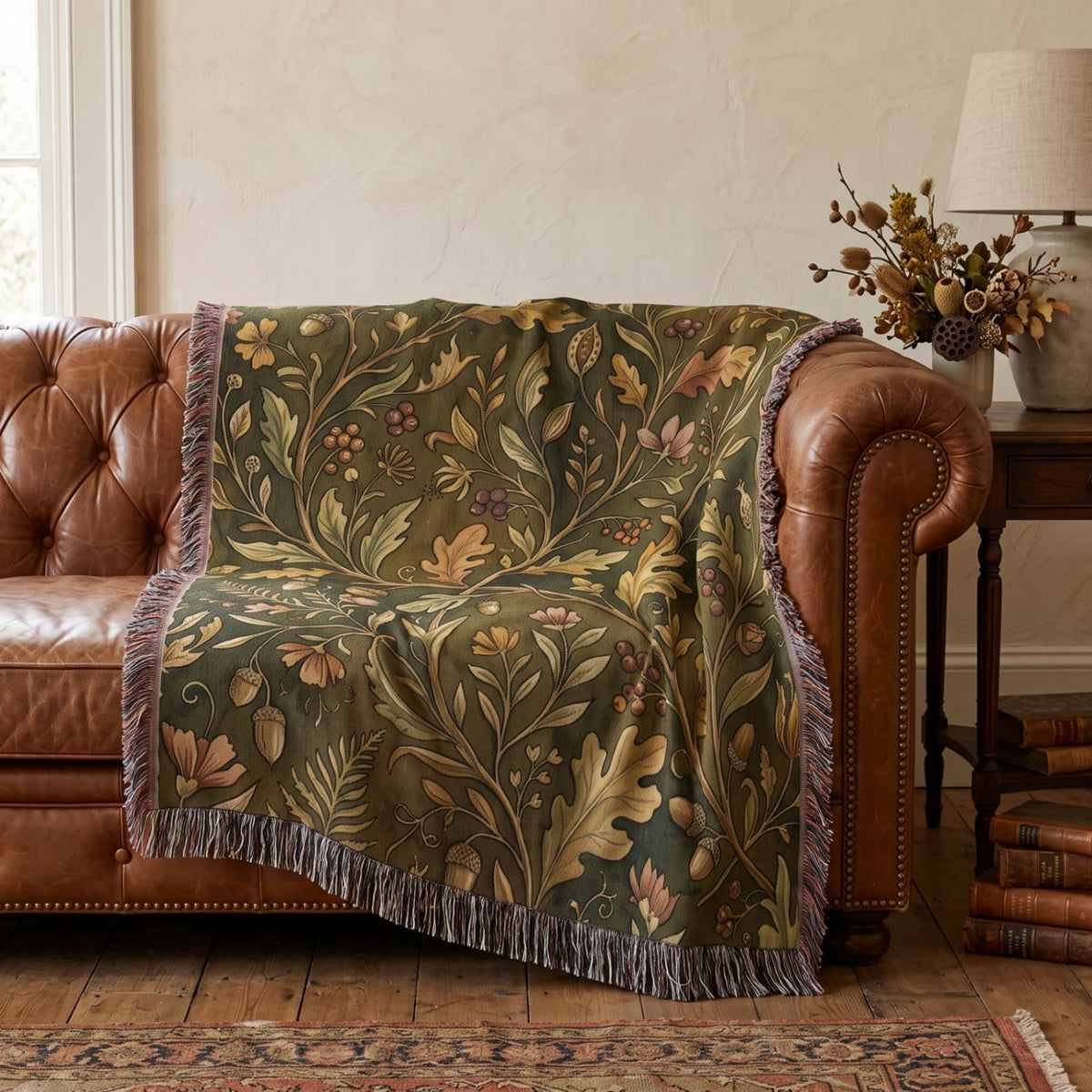 Autumn Heirloom Woven Blanket - ZumBuys