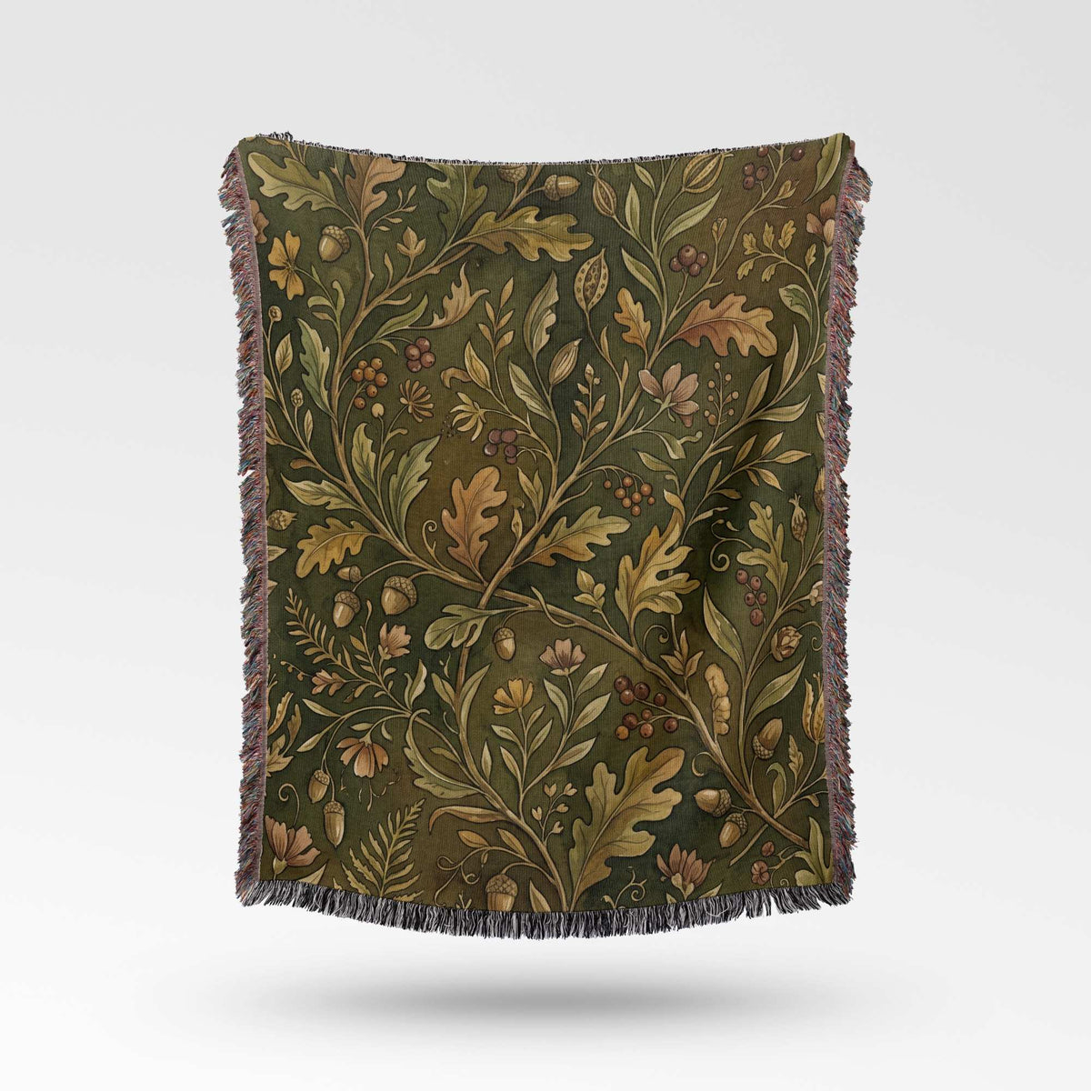 Autumn Heirloom Woven Blanket - ZumBuys