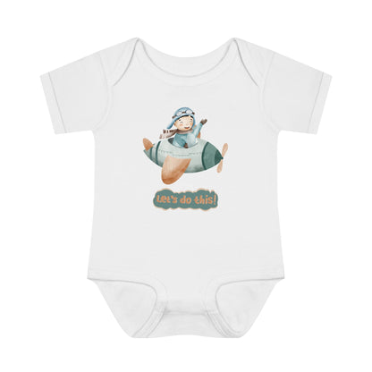 Aviator Dreams Infant Fine Jersey Bodysuit - ZumBuys