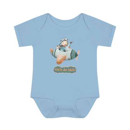 Aviator Dreams Infant Fine Jersey Bodysuit - ZumBuys