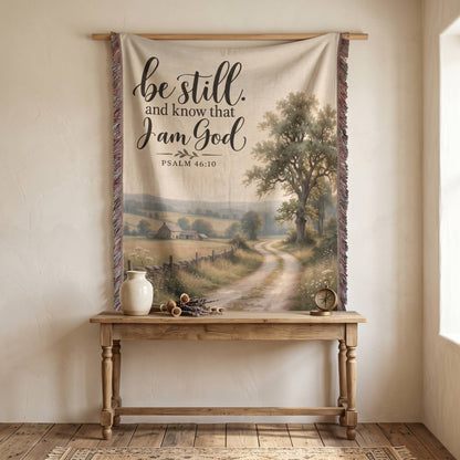Be Still Woven Blanket - ZumBuys