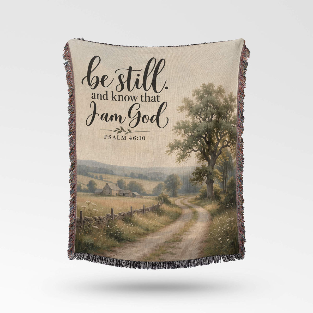 Be Still Woven Blanket - ZumBuys