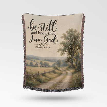 Be Still Woven Blanket - ZumBuys