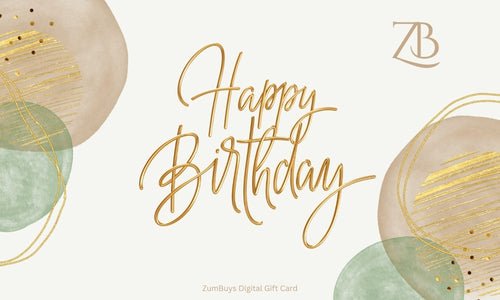 Birthday Gift Card - ZumBuys