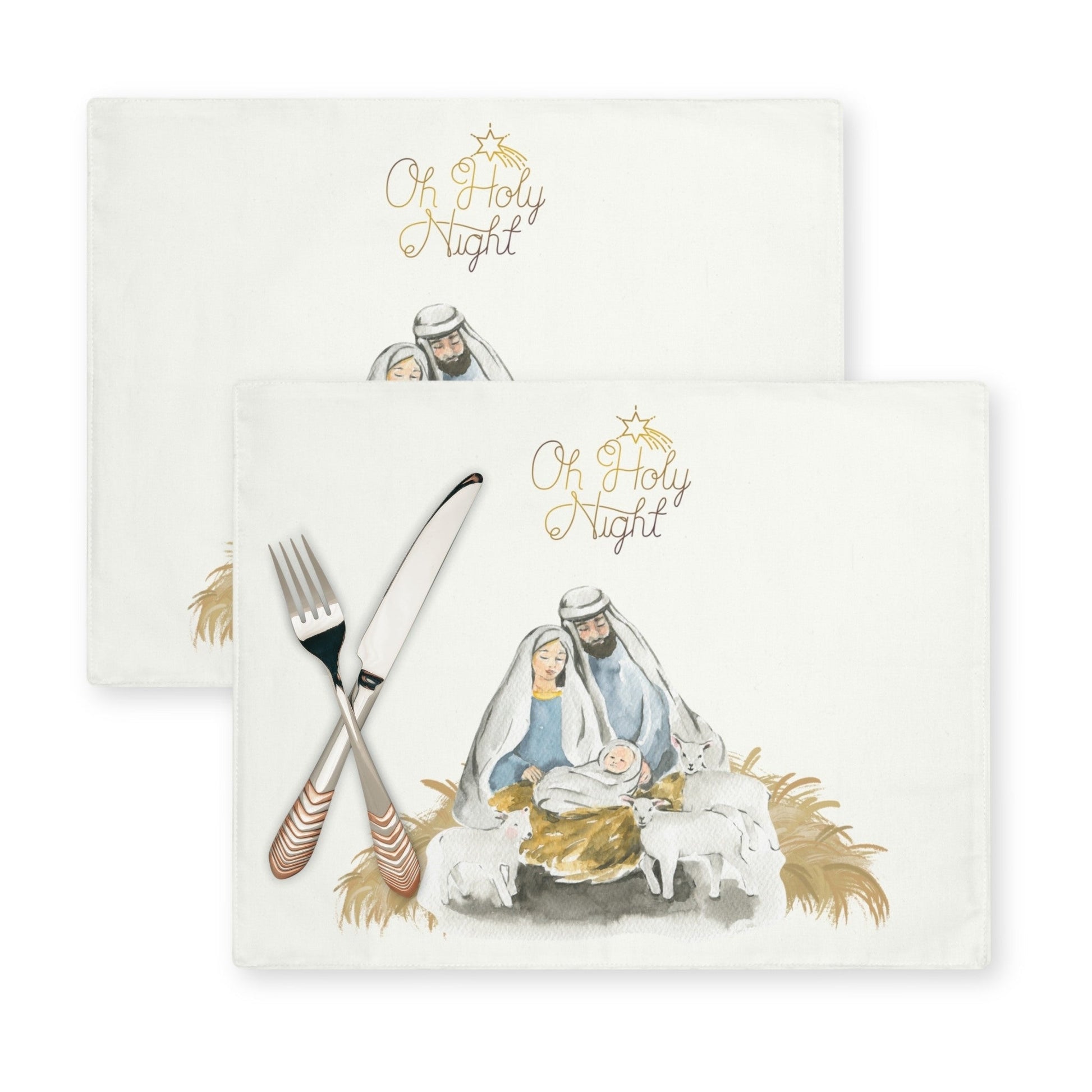 Blessed Night Placemat, 2pc - ZumBuys