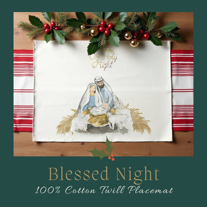 Blessed Night Placemat, 2pc - ZumBuys