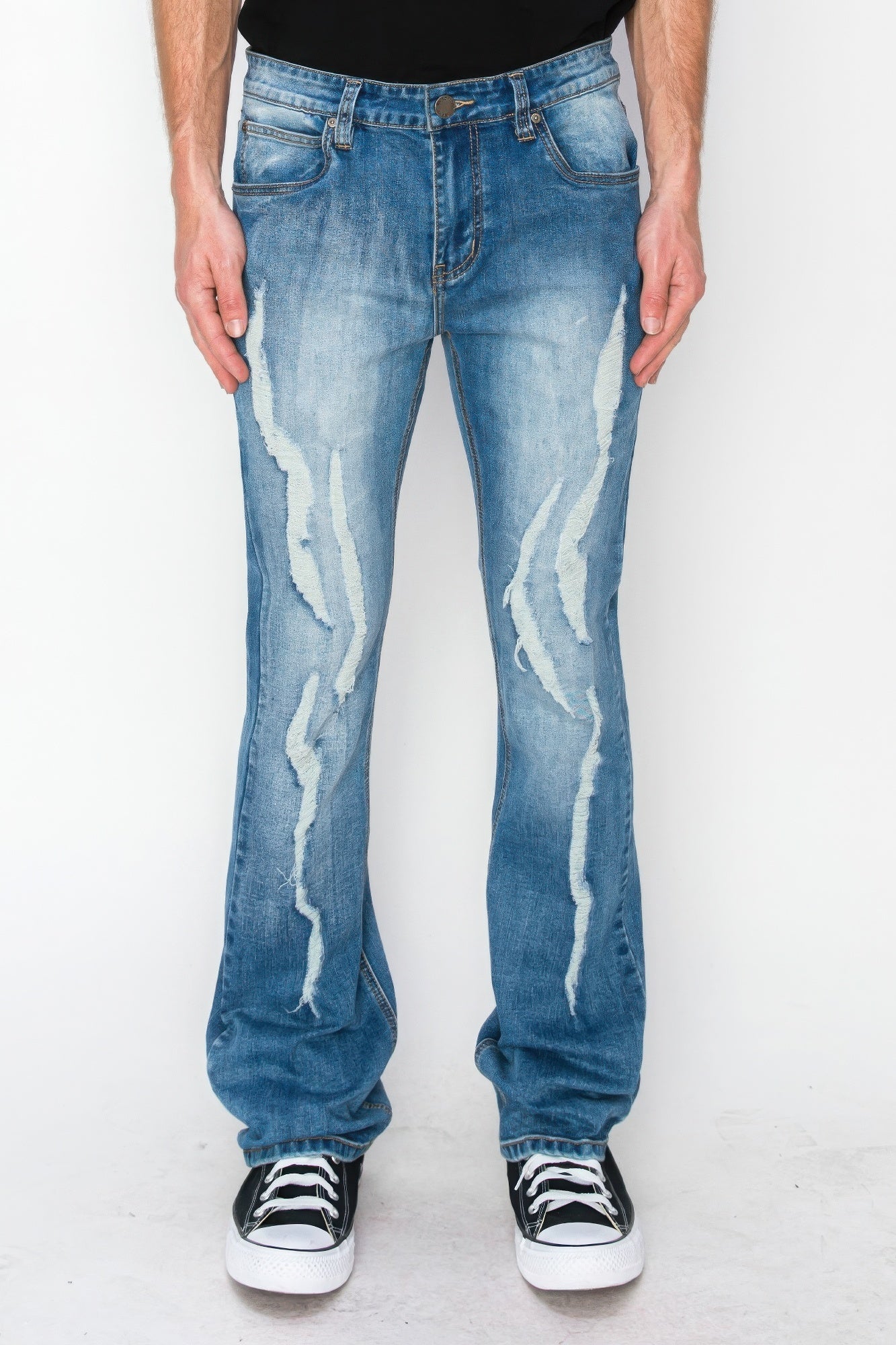 Bootcut Denim Jeans - ZumBuys