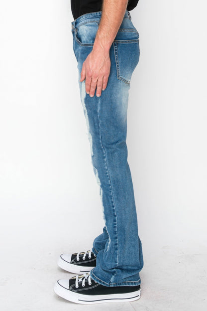 Bootcut Denim Jeans - ZumBuys