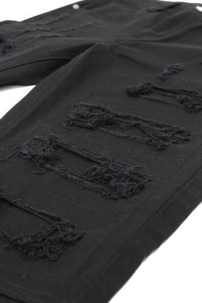 Bootcut Rip & Repair Colored Jeans - ZumBuys