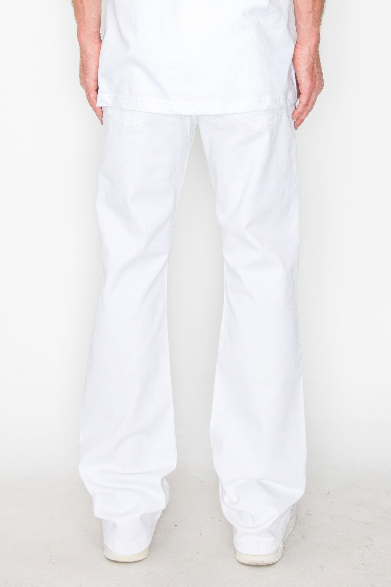 Bootcut Rip & Repair Colored Jeans - ZumBuys