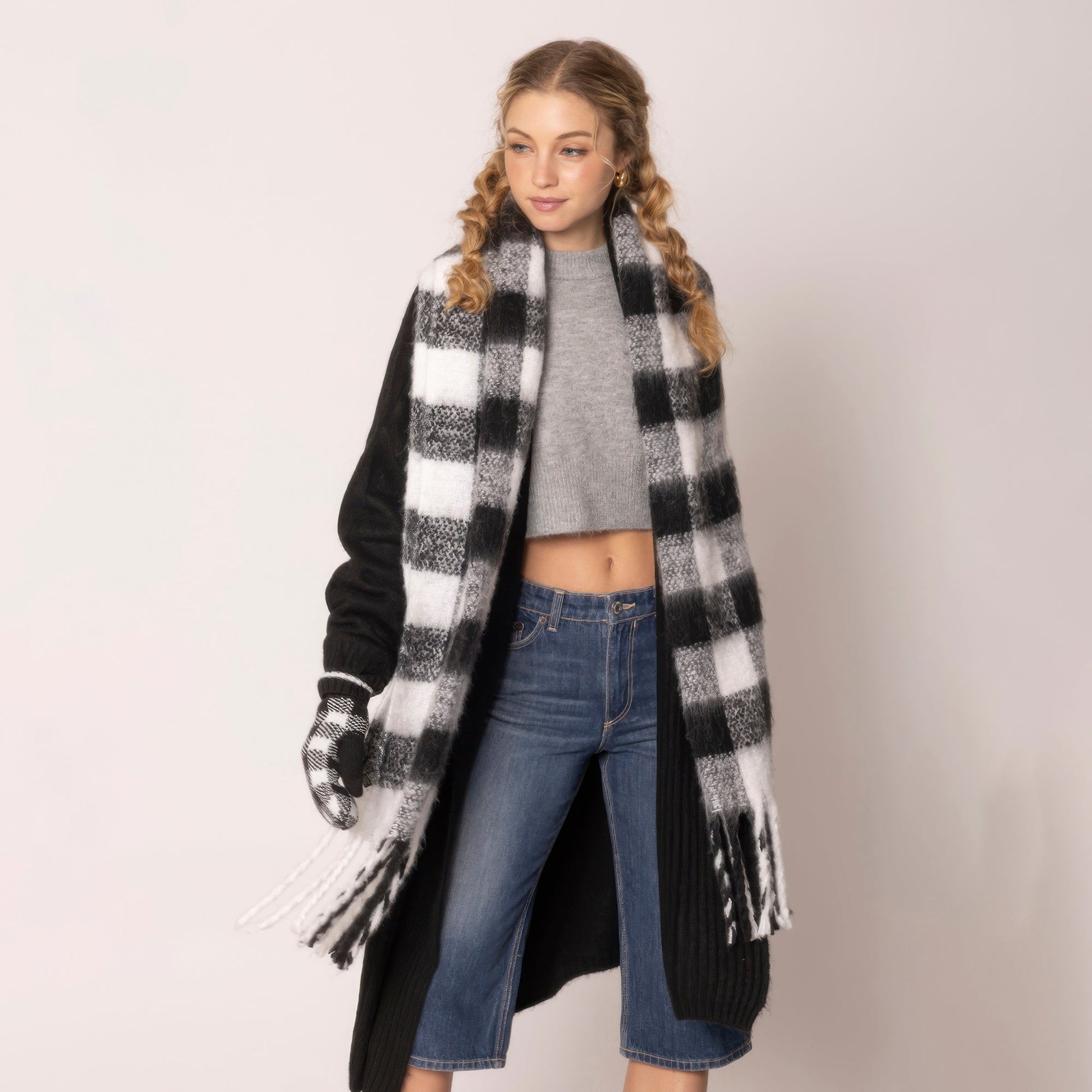 Buffalo Plaid Scarf - ZumBuys