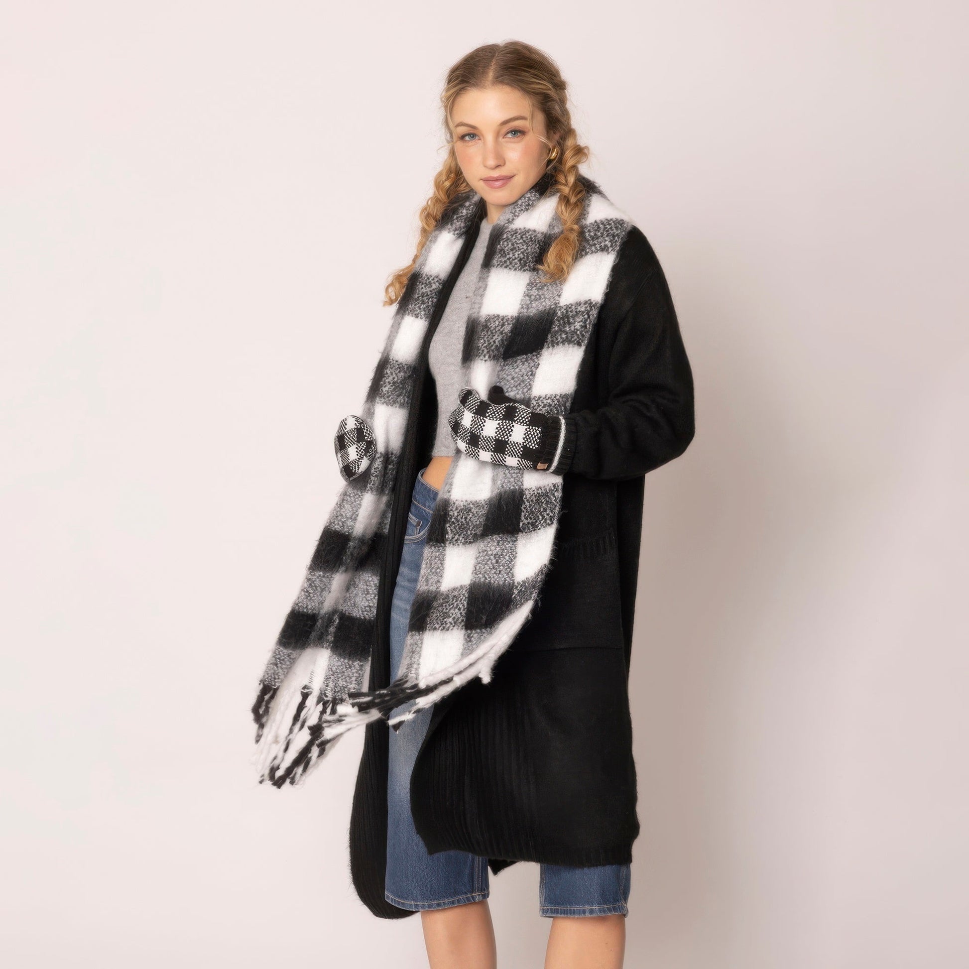 Buffalo Plaid Scarf - ZumBuys