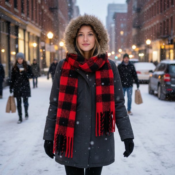 Buffalo Plaid Scarf - ZumBuys