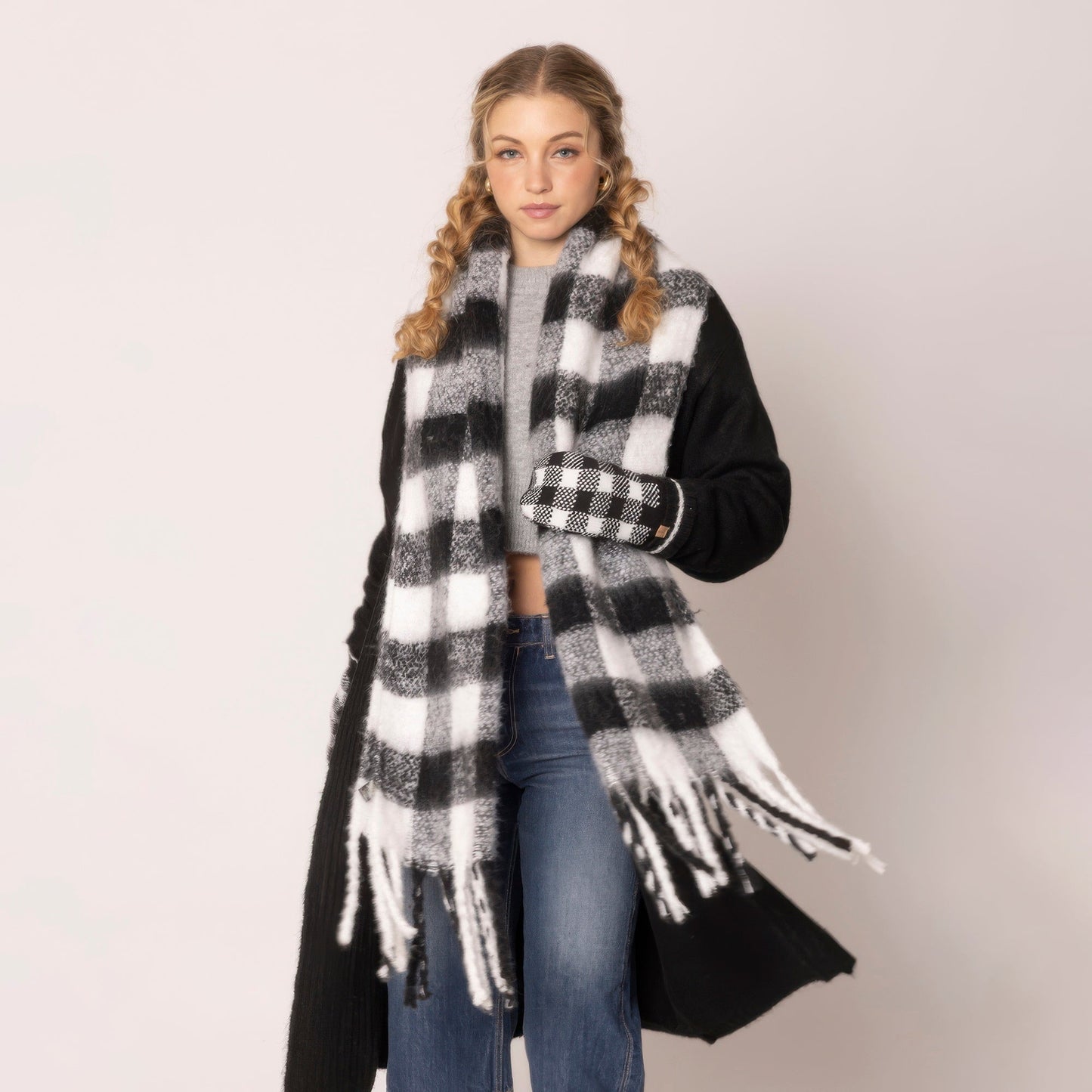 Buffalo Plaid Scarf - ZumBuys
