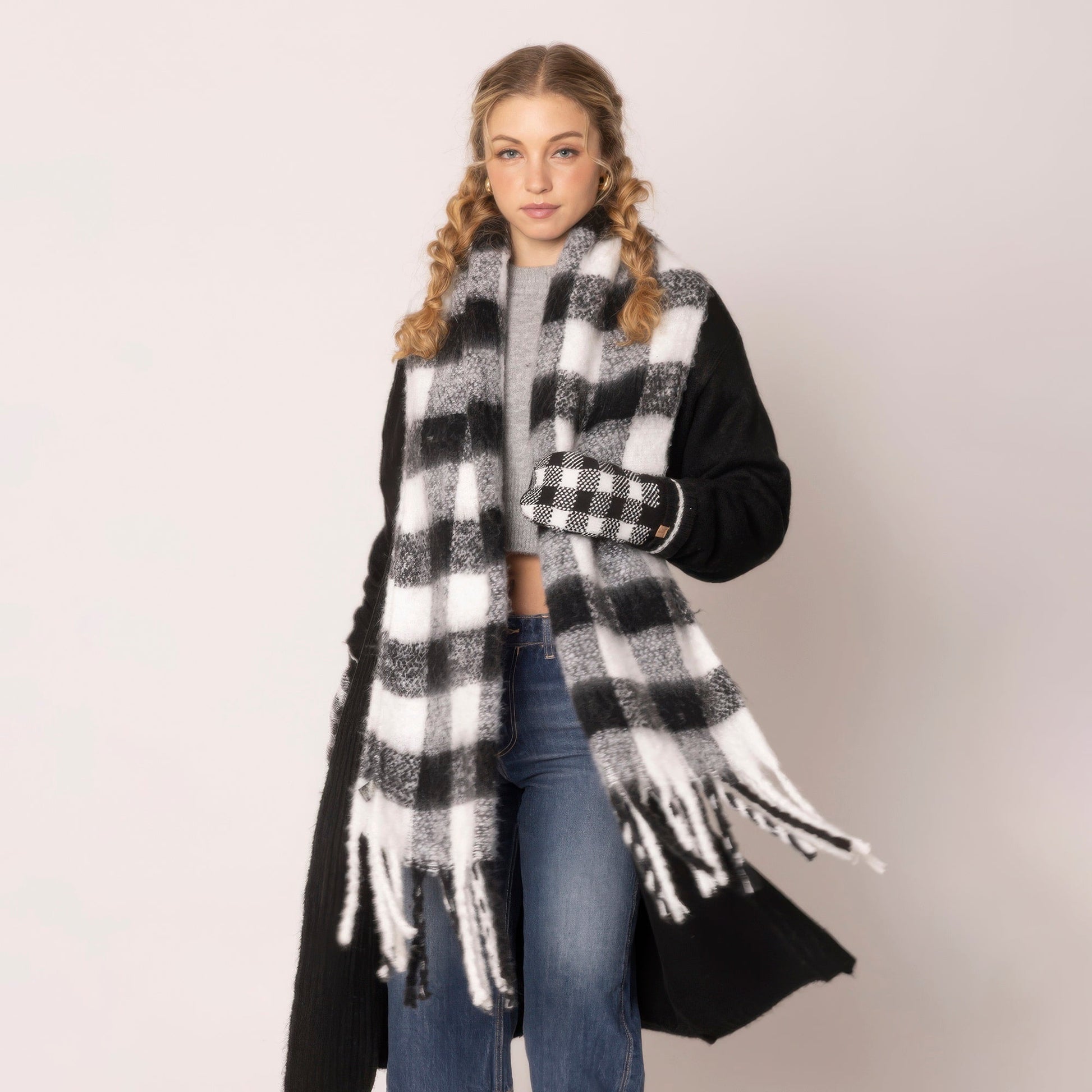 Buffalo Plaid Scarf - ZumBuys