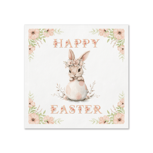 Bunny Blooms Uncoined Napkins - ZumBuys