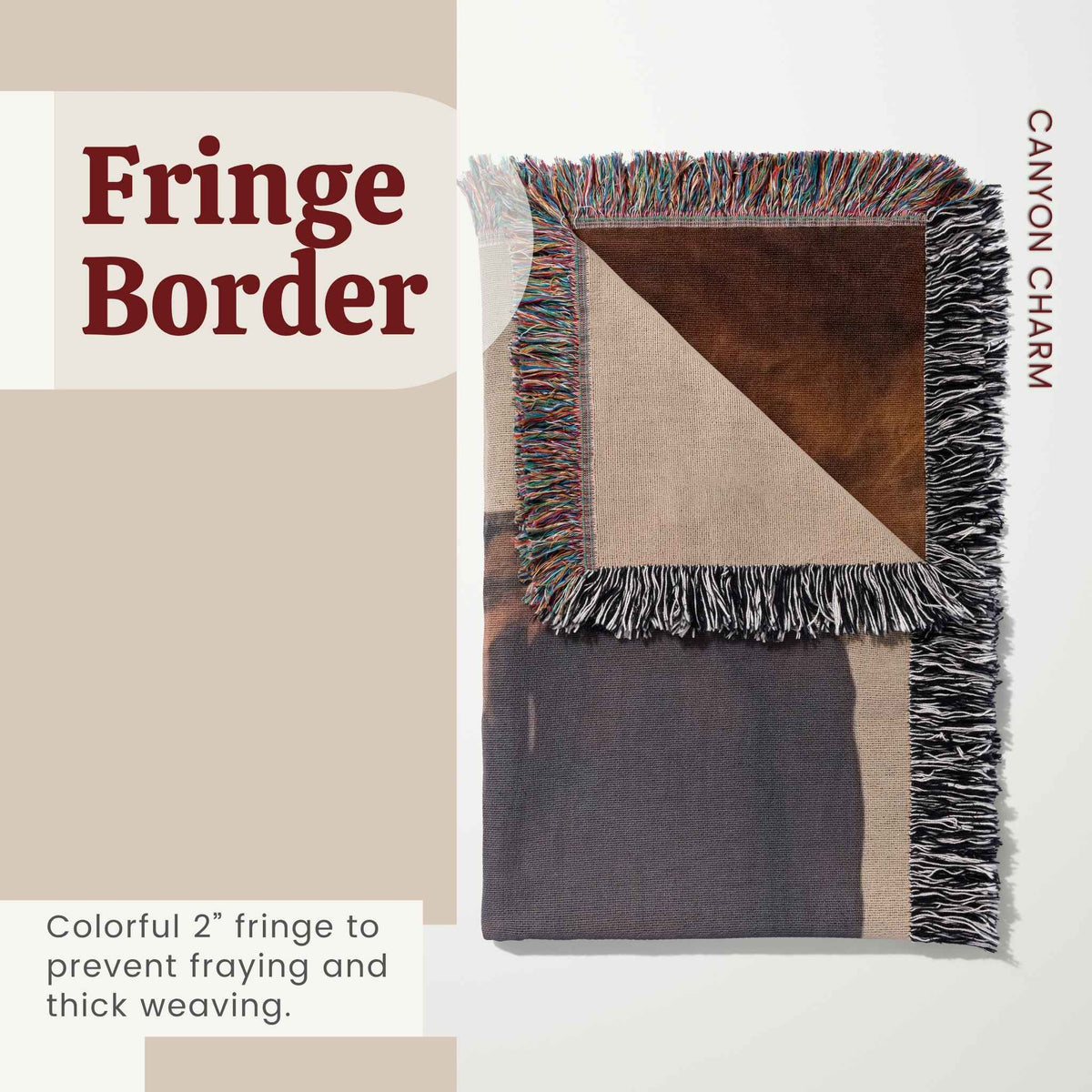 Canyon Charm Woven Blanket - ZumBuys
