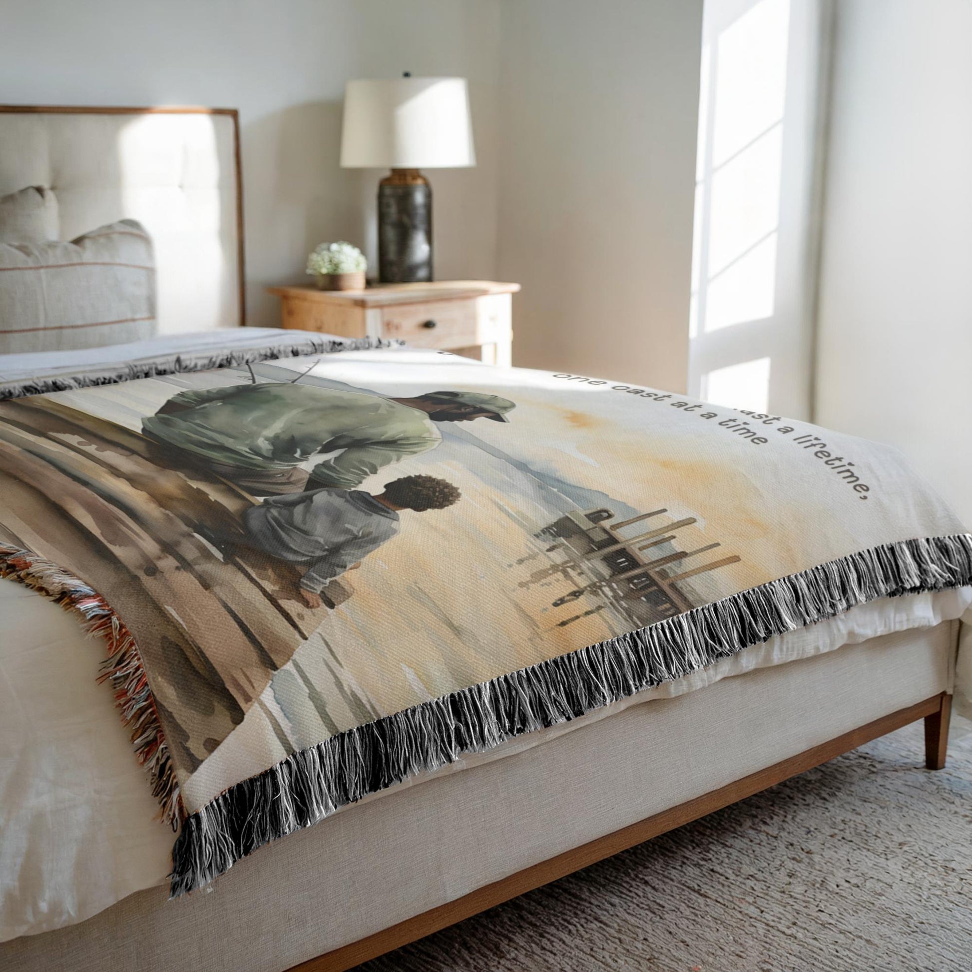 Casting Memories Woven Blankets - ZumBuys