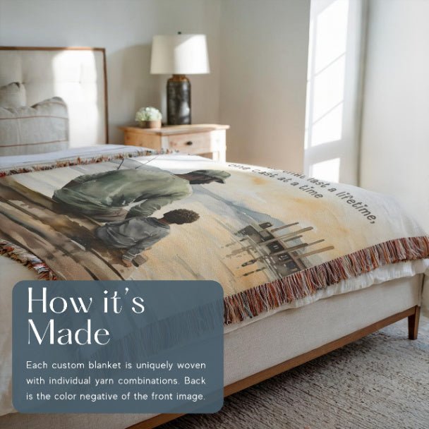 Casting Memories Woven Blankets - ZumBuys