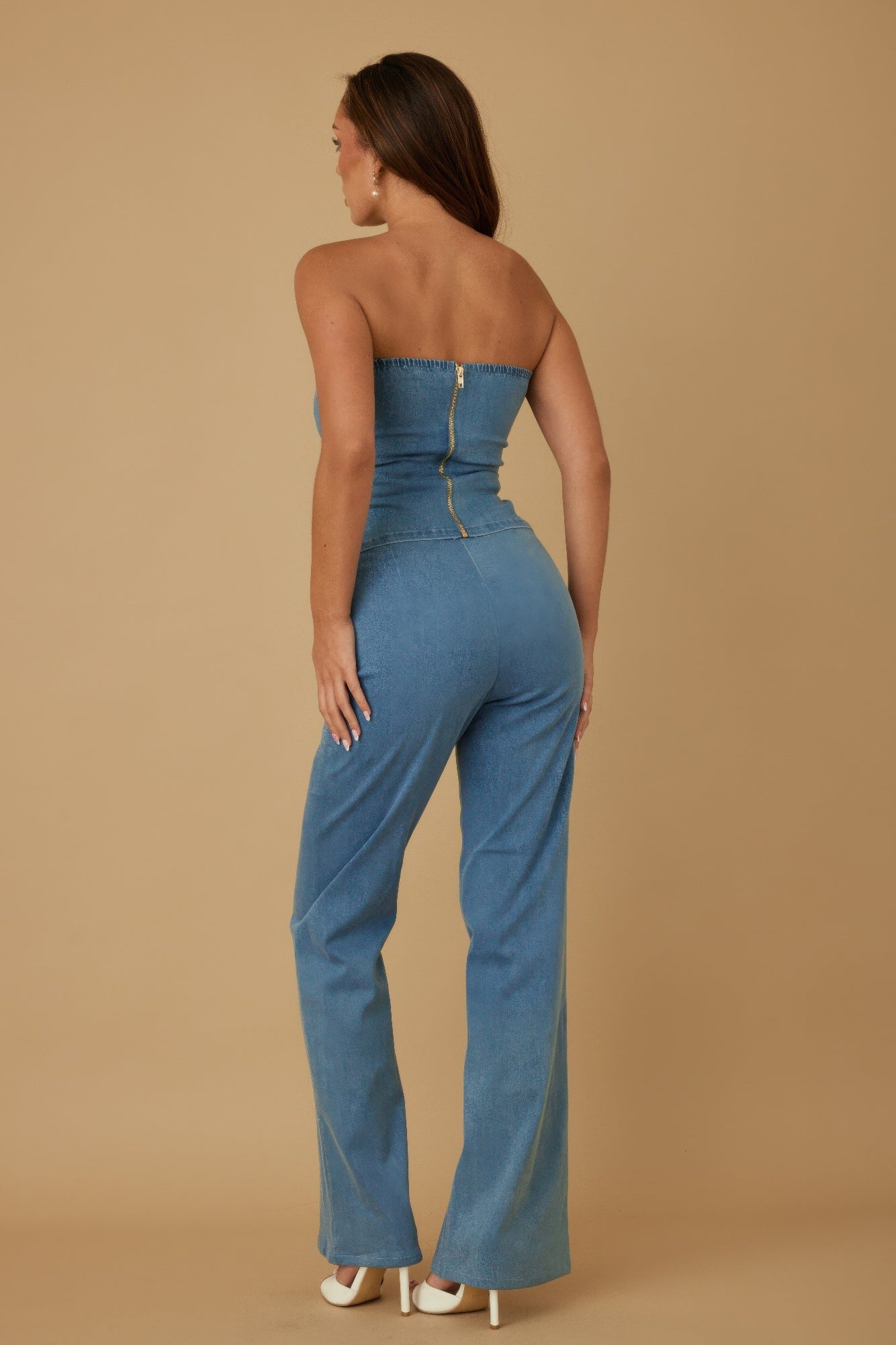 Casual Striped Suit Set - ZumBuys