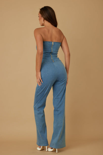 Casual Striped Suit Set - ZumBuys