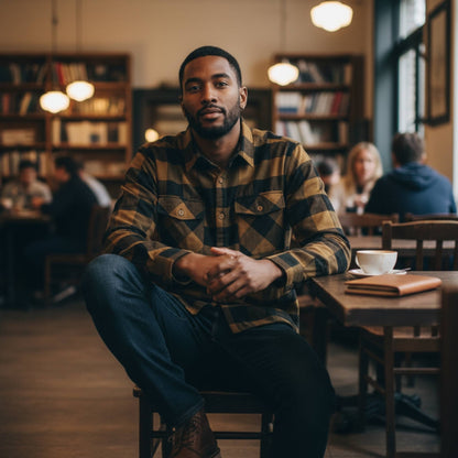 Checkered Long Sleeve Flannel Shirt - ZumBuys