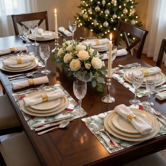 Christmas Cardinals Placemat Set of 4 - ZumBuys