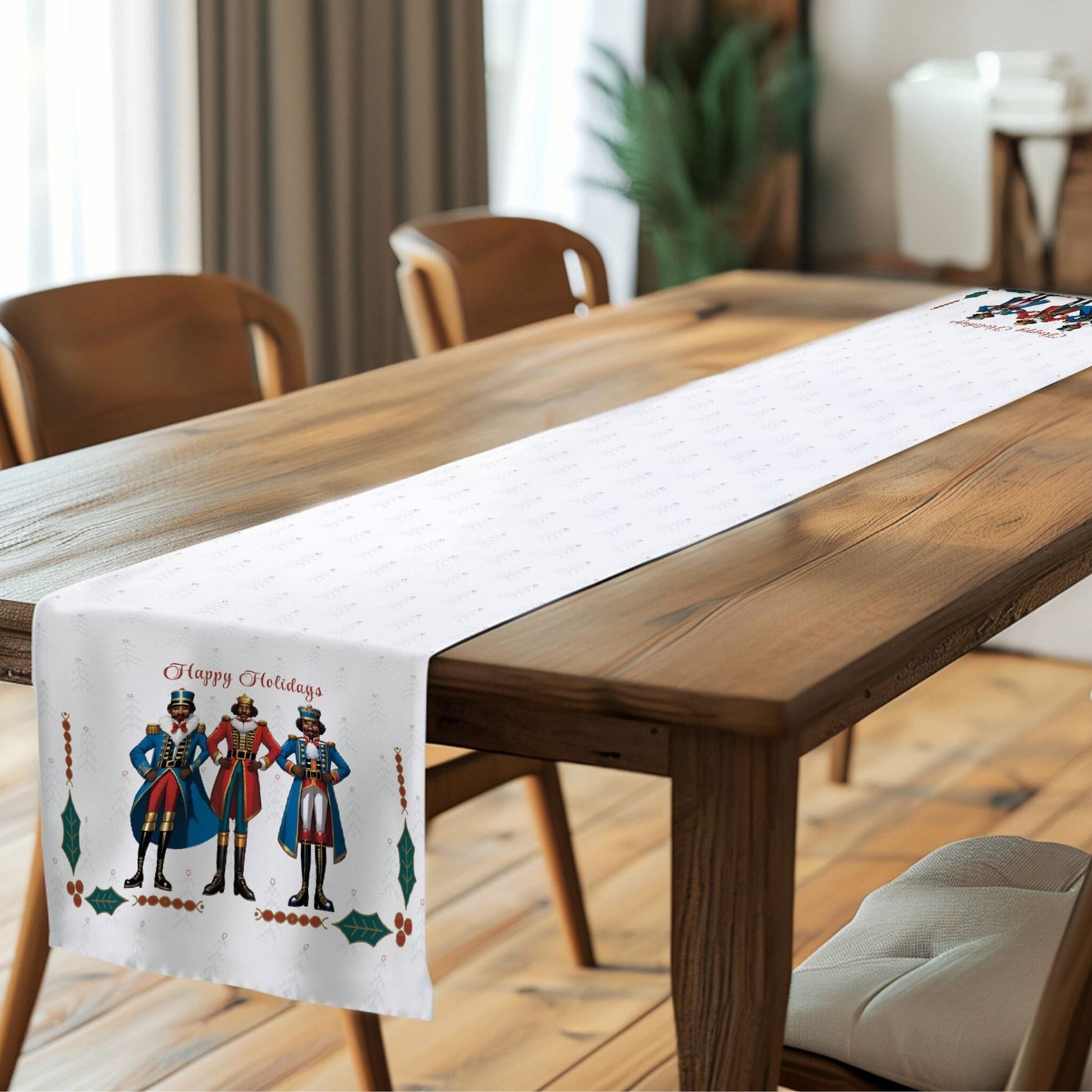 Christmas Soldiers Table Runner (Cotton, Poly) - ZumBuys