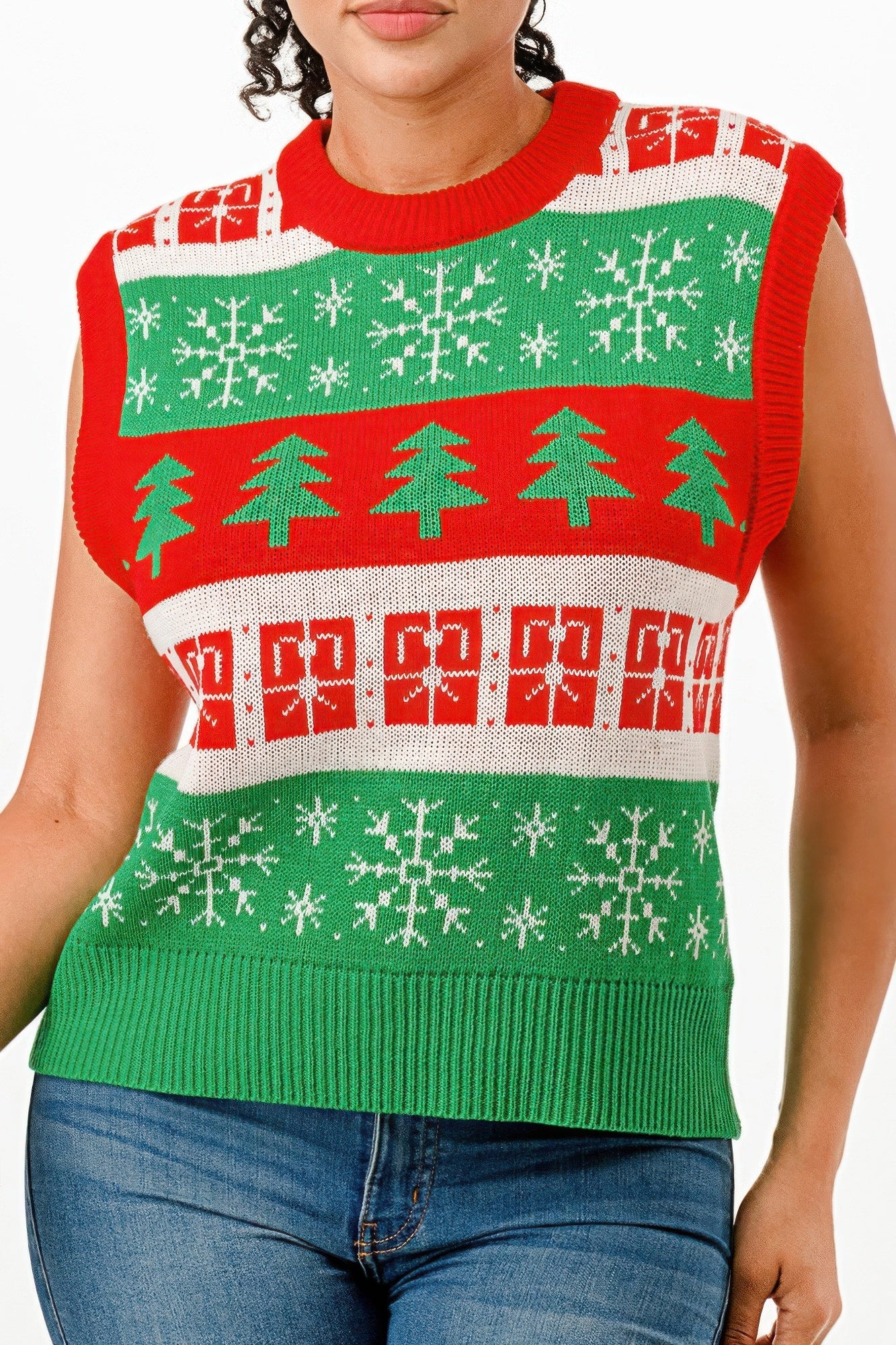 Christmas Vest Sweater - ZumBuys