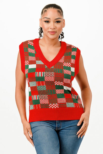 Christmas Vest Sweater - ZumBuys