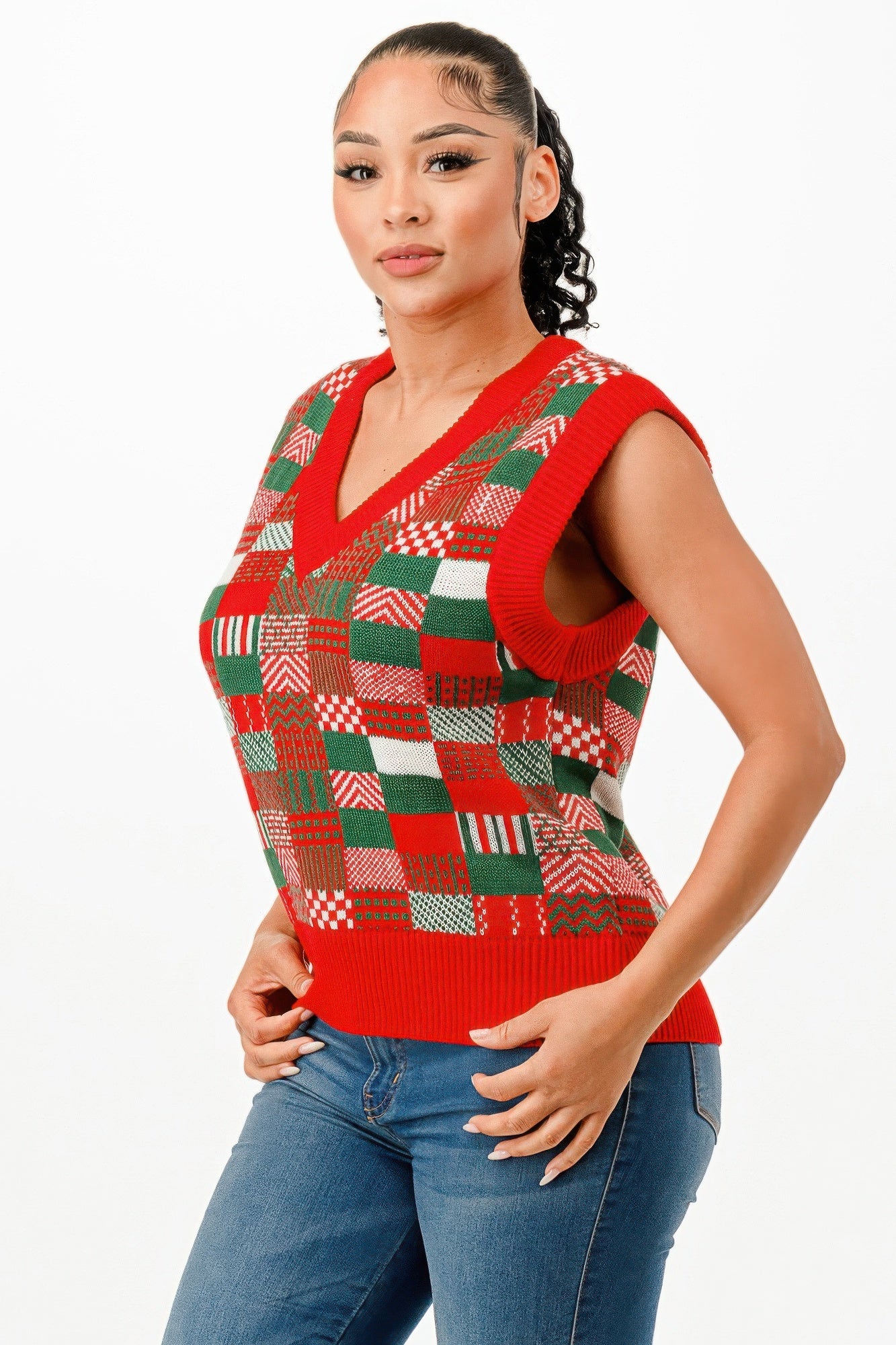 Christmas Vest Sweater - ZumBuys