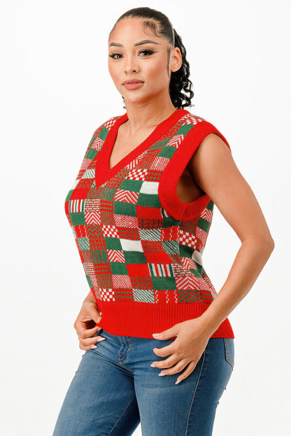 Christmas Vest Sweater - ZumBuys