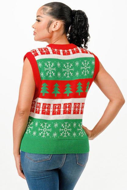 Christmas Vest Sweater - ZumBuys