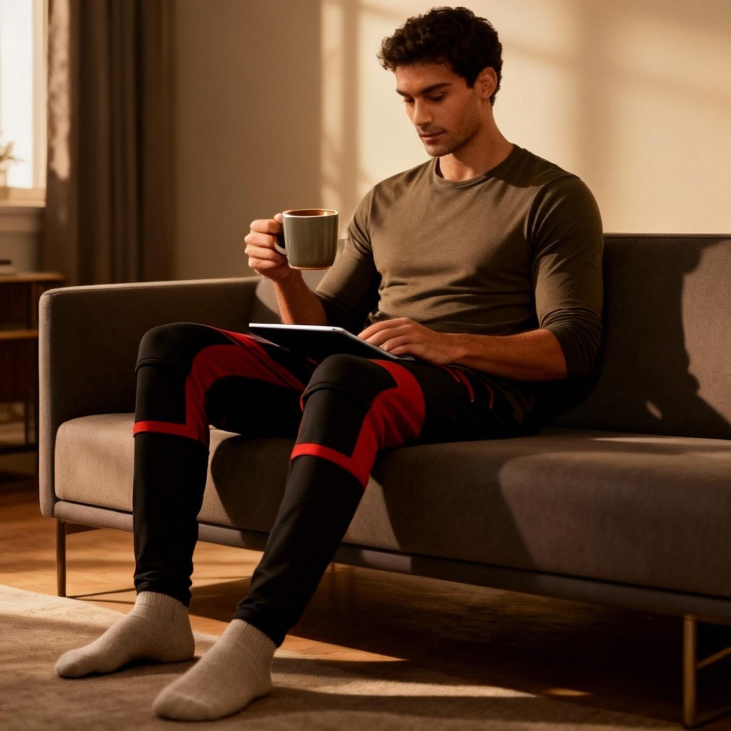 Color Block Cargo Track Pant - ZumBuys