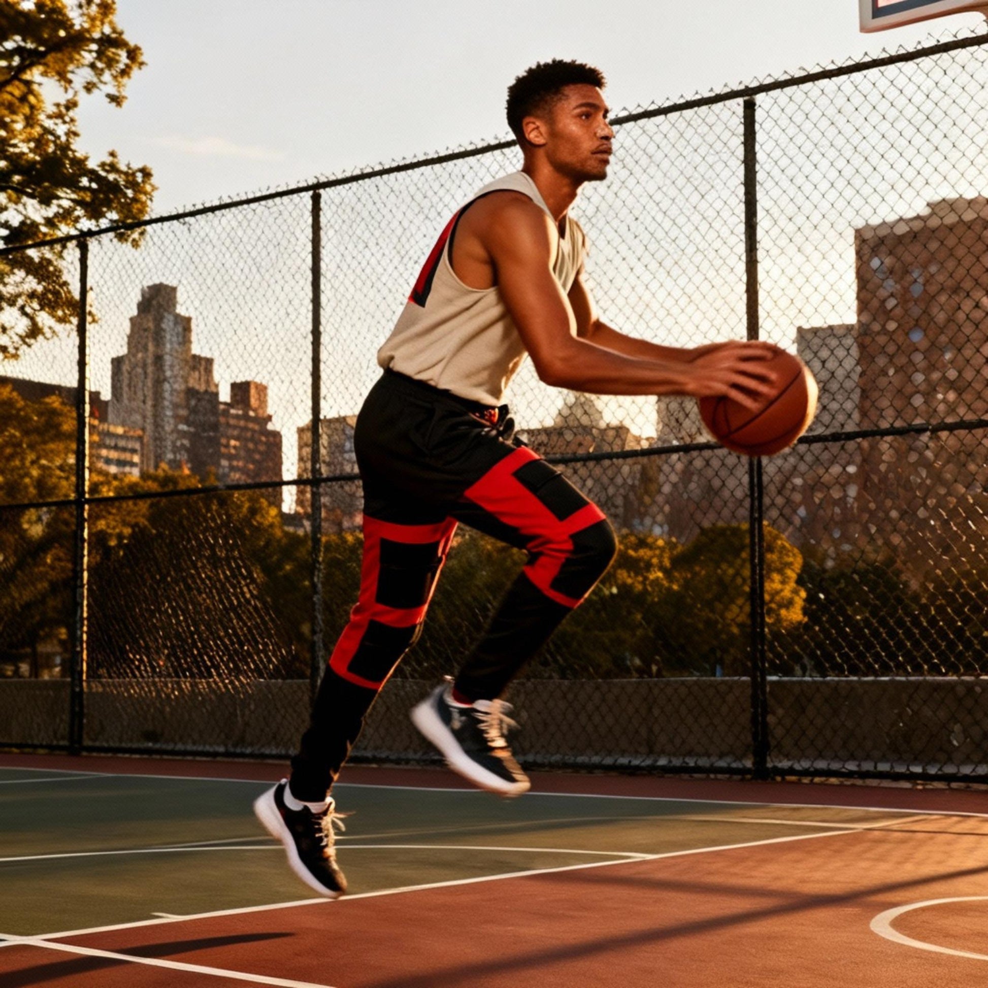 Color Block Cargo Track Pant - ZumBuys