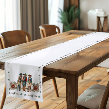 Cowboy Nutcracker Table Runner (Cotton, Poly) - ZumBuys