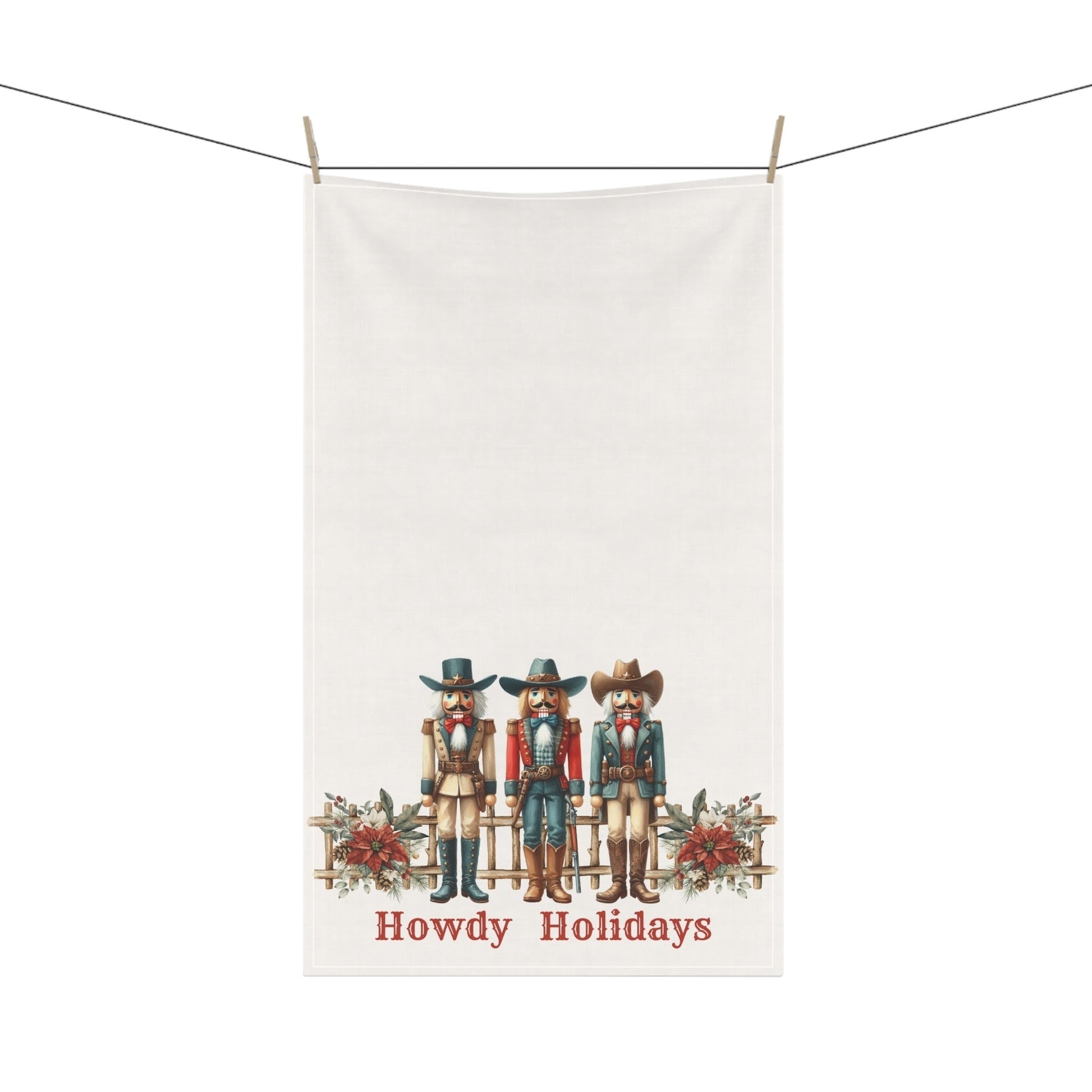 Cowboy Nutcracker Tea Towels (cotton, poly) - ZumBuys