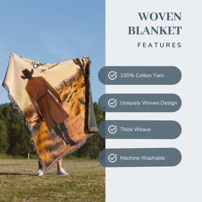 Cowboy Way Woven Blanket - ZumBuys