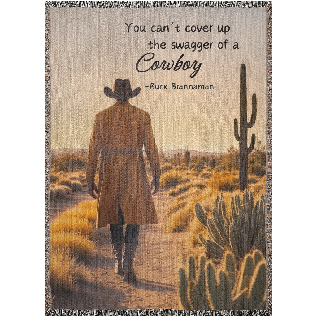 Cowboy Way Woven Blanket - ZumBuys