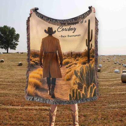 Cowboy Way Woven Blanket - ZumBuys