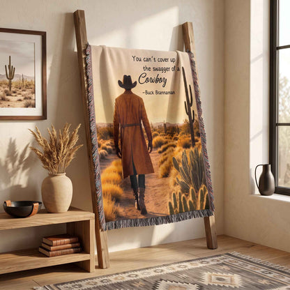 Cowboy Way Woven Blanket - ZumBuys