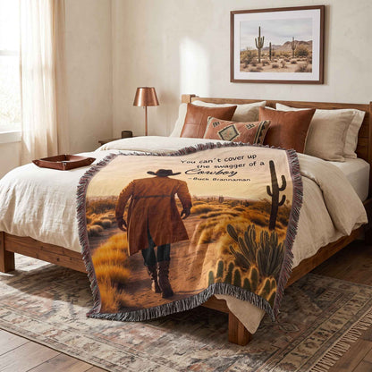 Cowboy Way Woven Blanket - ZumBuys