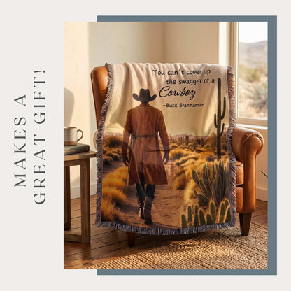 Cowboy Way Woven Blanket - ZumBuys