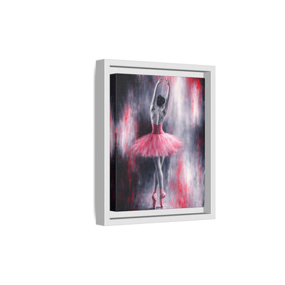Crimson Reverie Matte Canvas, Framed (Multi - color) - ZumBuys