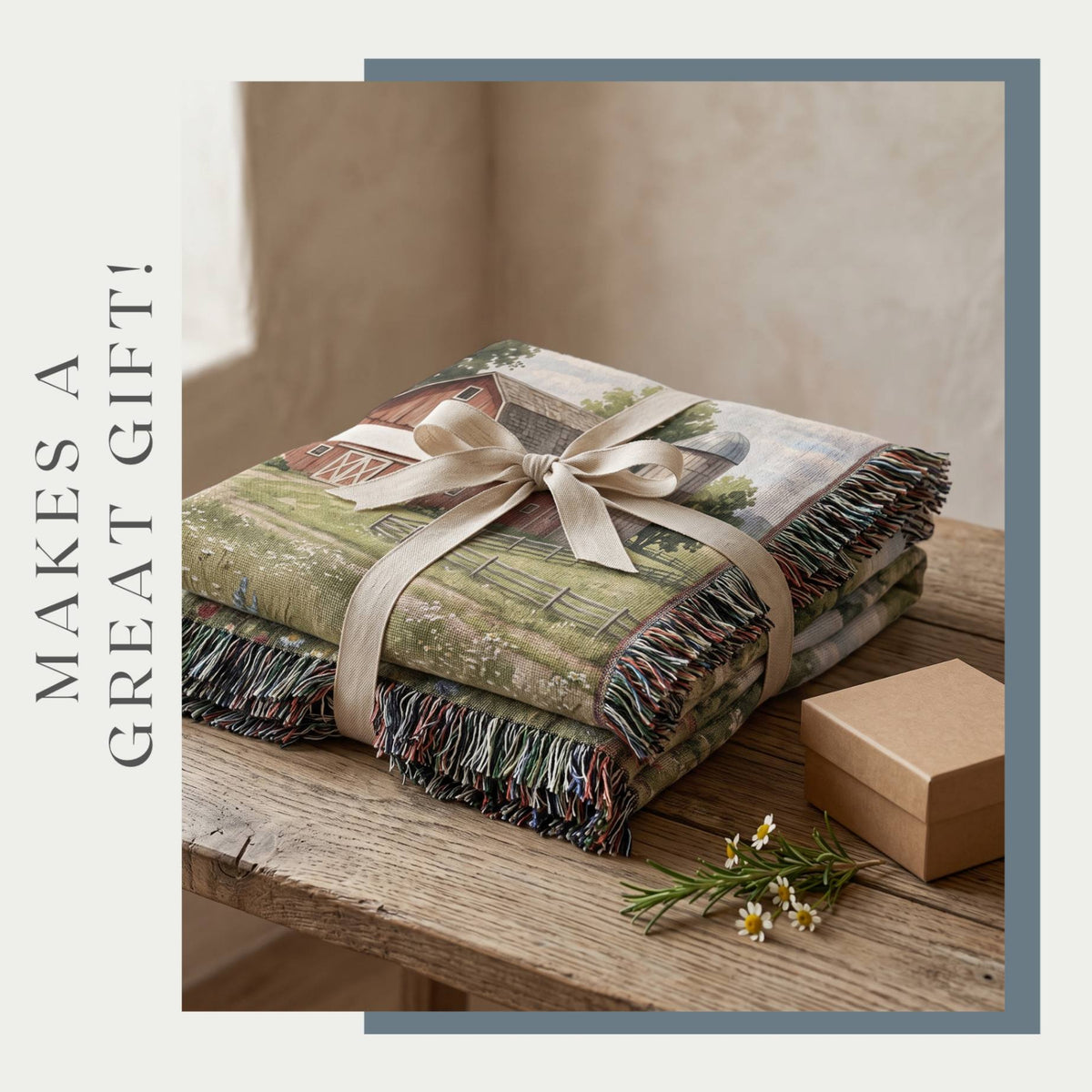 Crowned with Bounty Woven Blanket - ZumBuys