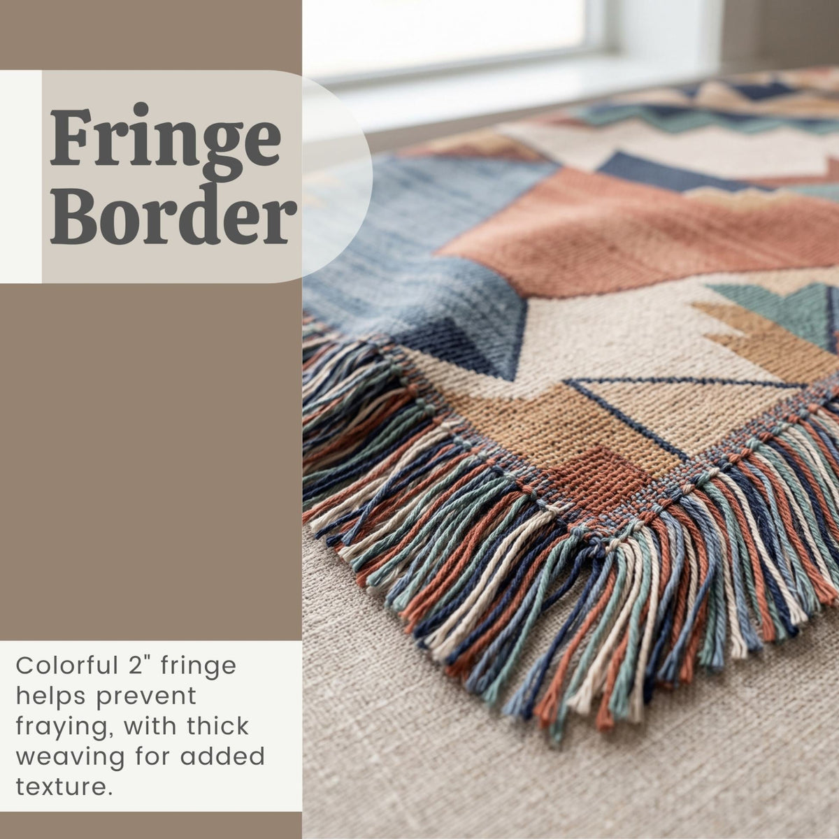 Desert Loom Woven Blanket - ZumBuys