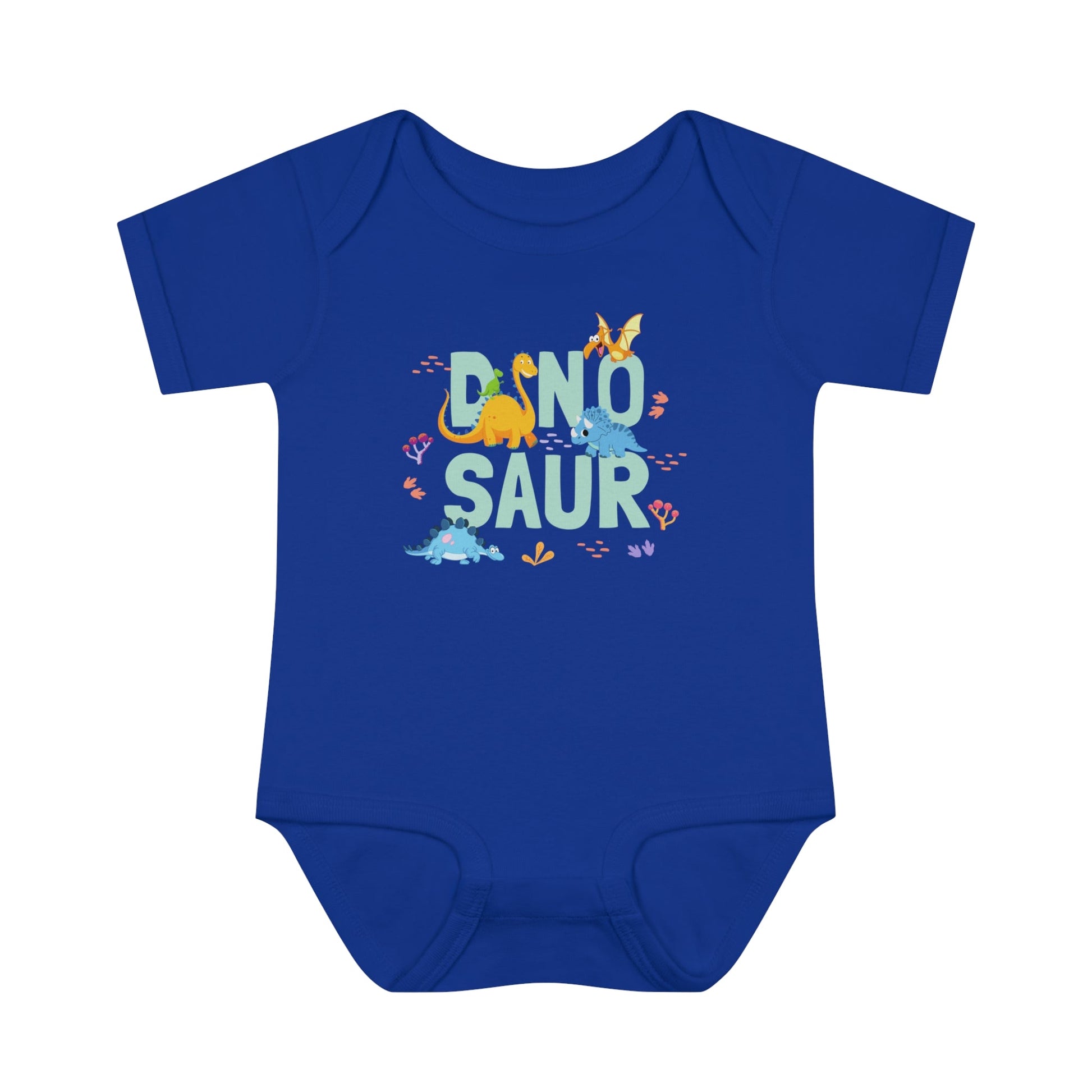 Dino Delight Infant Fine Jersey Bodysuit - ZumBuys